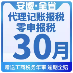 安徽合肥芜湖代理记账报税0零申报个体公司注册会计滁州阜阳安庆